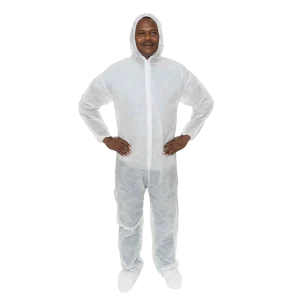 Traje Protector de Polipropileno con Capucha y Botas